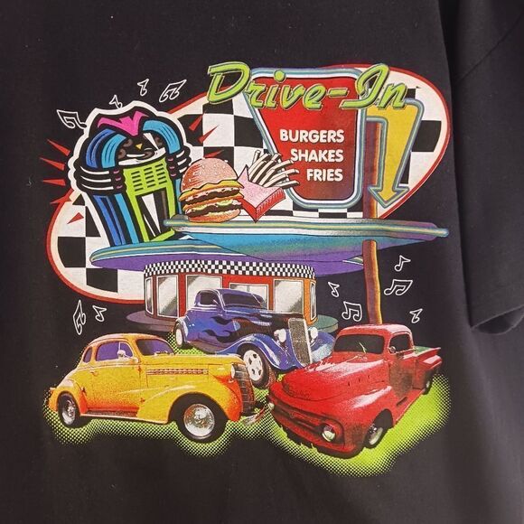 Delta Pro Weigth drive in burgers black t-shirt size L - Picture 2 of 5